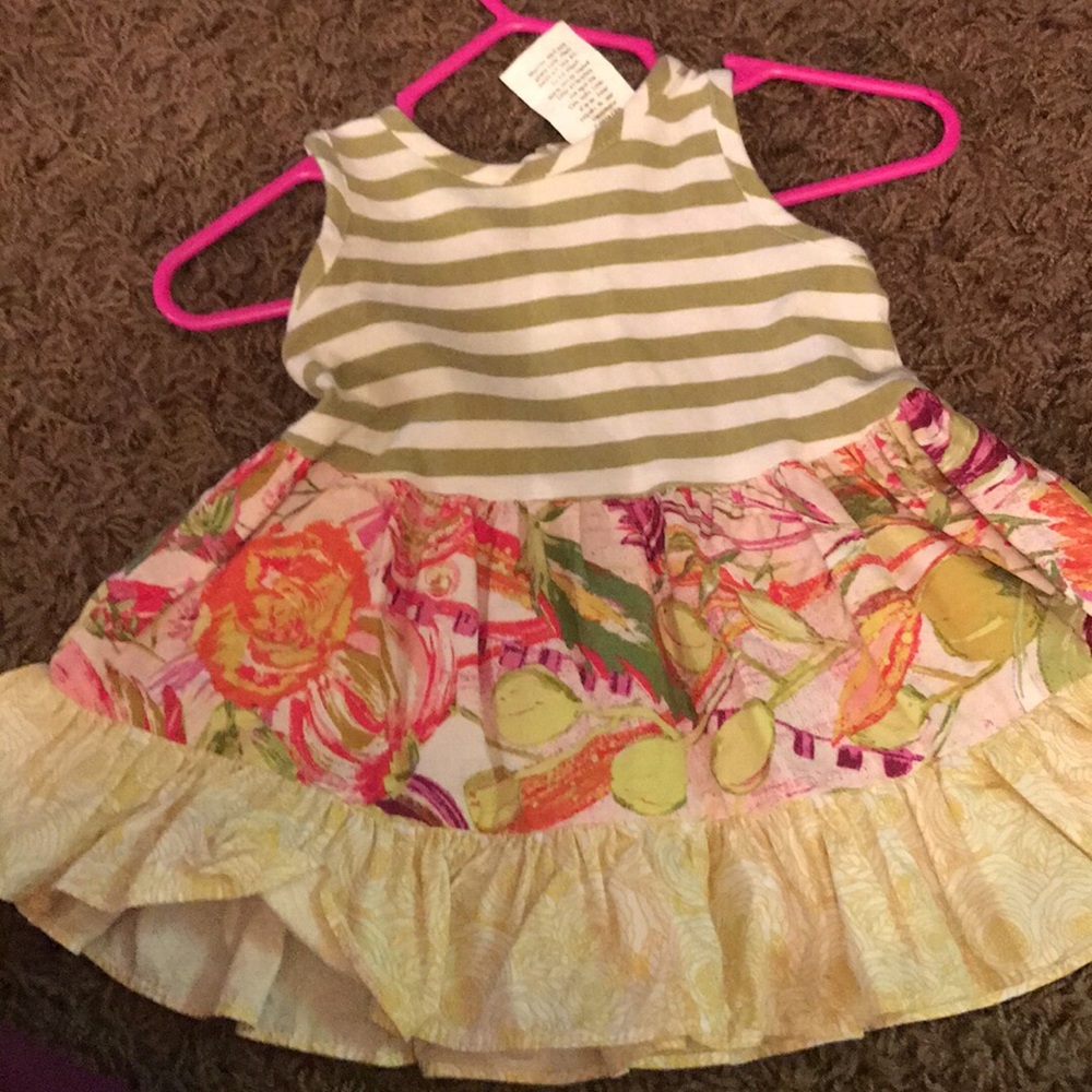 Ric rac and ruffles boutique dress